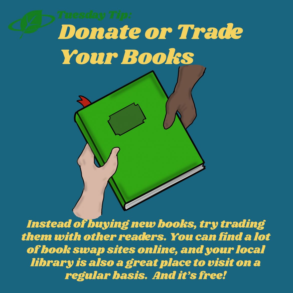 Donate or Trade Your Books | Tuesday Tip