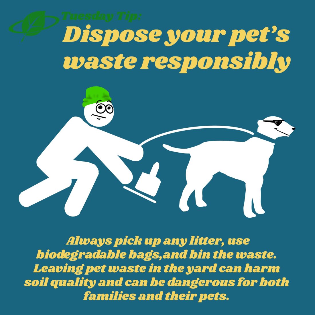 Dispose your pet’s waste responsibly | Tuesday Tip