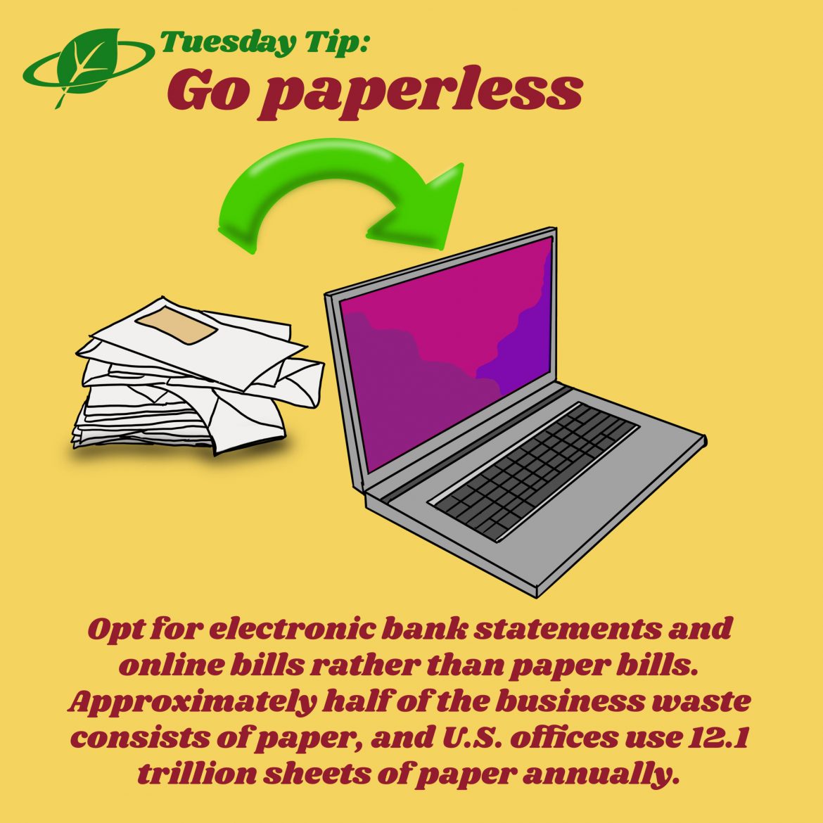 Go paperless | Tuesday Tip
