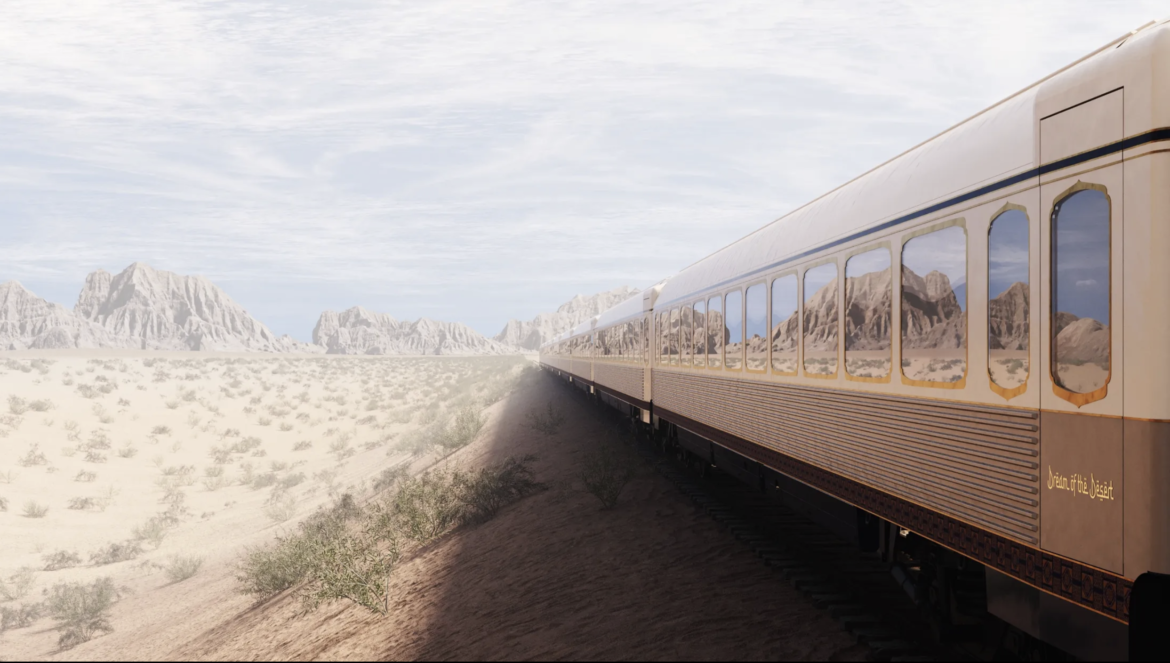 Saudi Arabia’s slow, luxury train through the desert