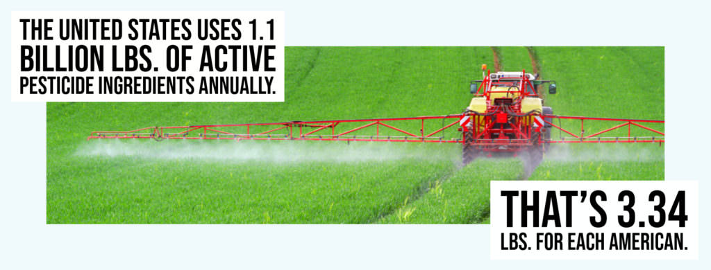 We Earthlings: 1.1 Billion Pounds of Pesticides