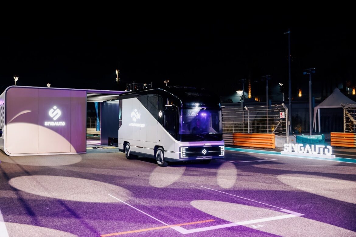 SingAuto building commercial EV park in Abu Dhabi for self-driving vans