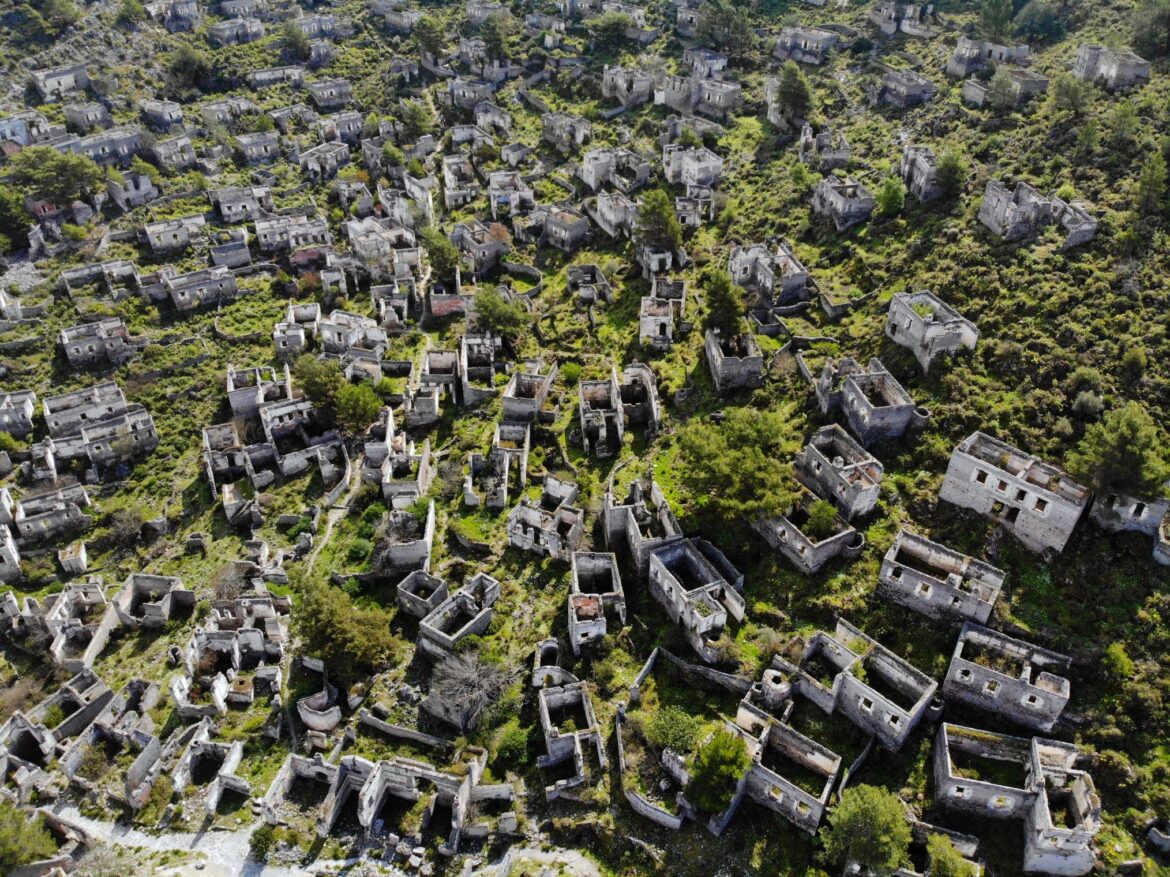 The ghost town Kayakoy in Turkey rooted in Christian history and tragedy