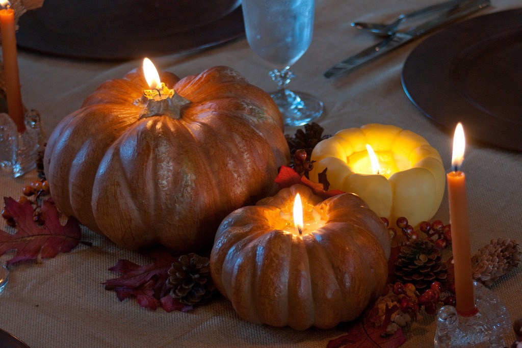 Burn the (Halloween) Midnight Oil: Transform Halloween Waste Into DIY Candles for Thanksgiving