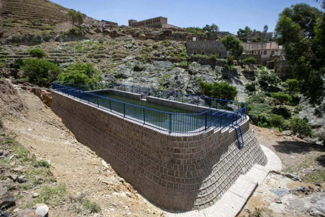 How rainwater pools help farmers in the driest land on earth