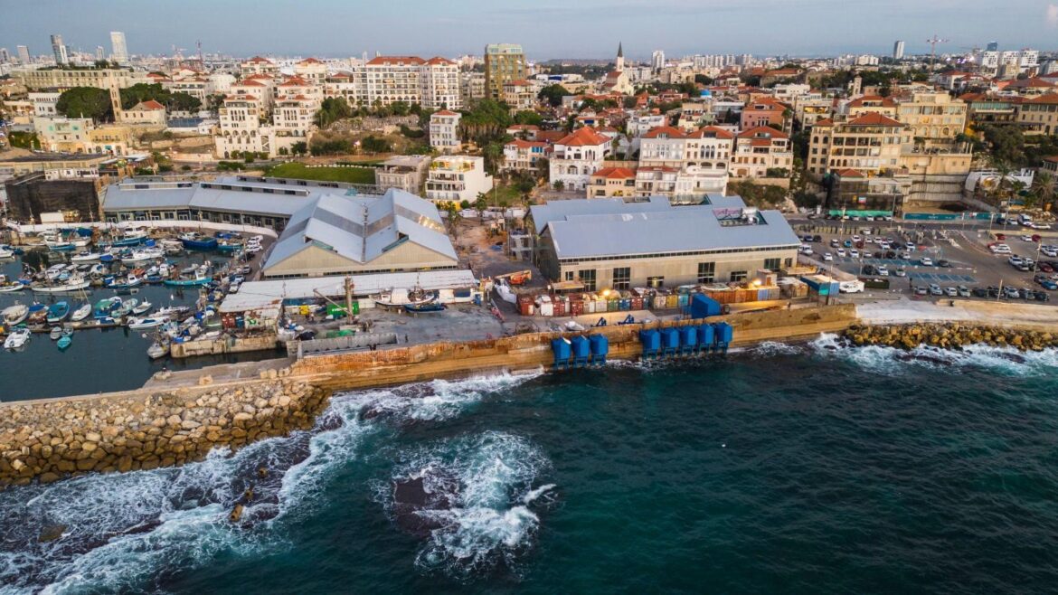 Wave power collector opens at ancient port city on the Mediterranean