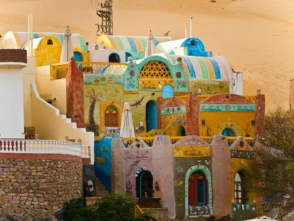 Nubian mud architecture is ancient wisdom from Egyptian ancients alive today